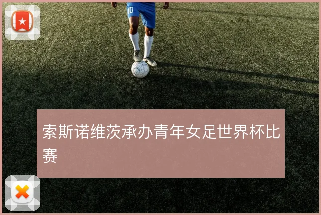 索斯诺维茨承办青年女足世界杯比赛