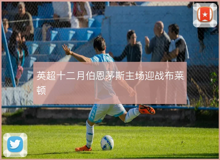 英超十二月伯恩茅斯主场迎战布莱顿