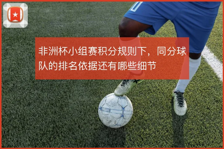 非洲杯小组赛积分规则下,同分球队的排名依据还有哪些细节